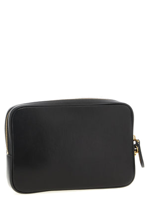Valentino Garavani Clutch aus mehrfarbigem Lammleder