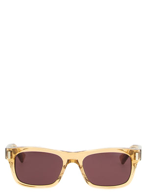 Saint Laurent Beige Acetate Sunglasses