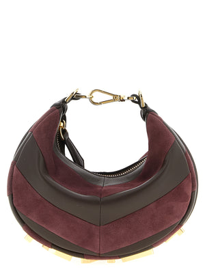 Fendi Multicolor Lammleder Handtasche