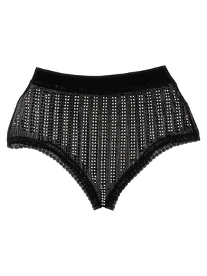 Paco Rabanne Schwarze Polyamid-Slips
