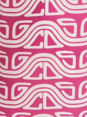 GCDS Fuchsia Viskose-Bluse