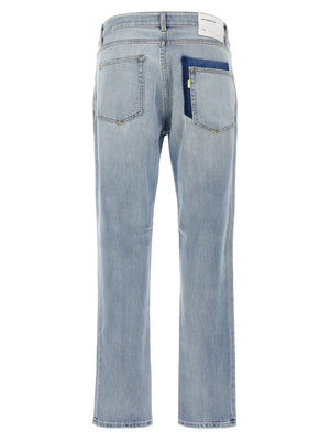 Department 5 Blaue Baumwoll-Jeans im Slim Fit