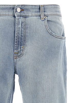 Department 5 Blaue Baumwoll-Jeans im Slim Fit