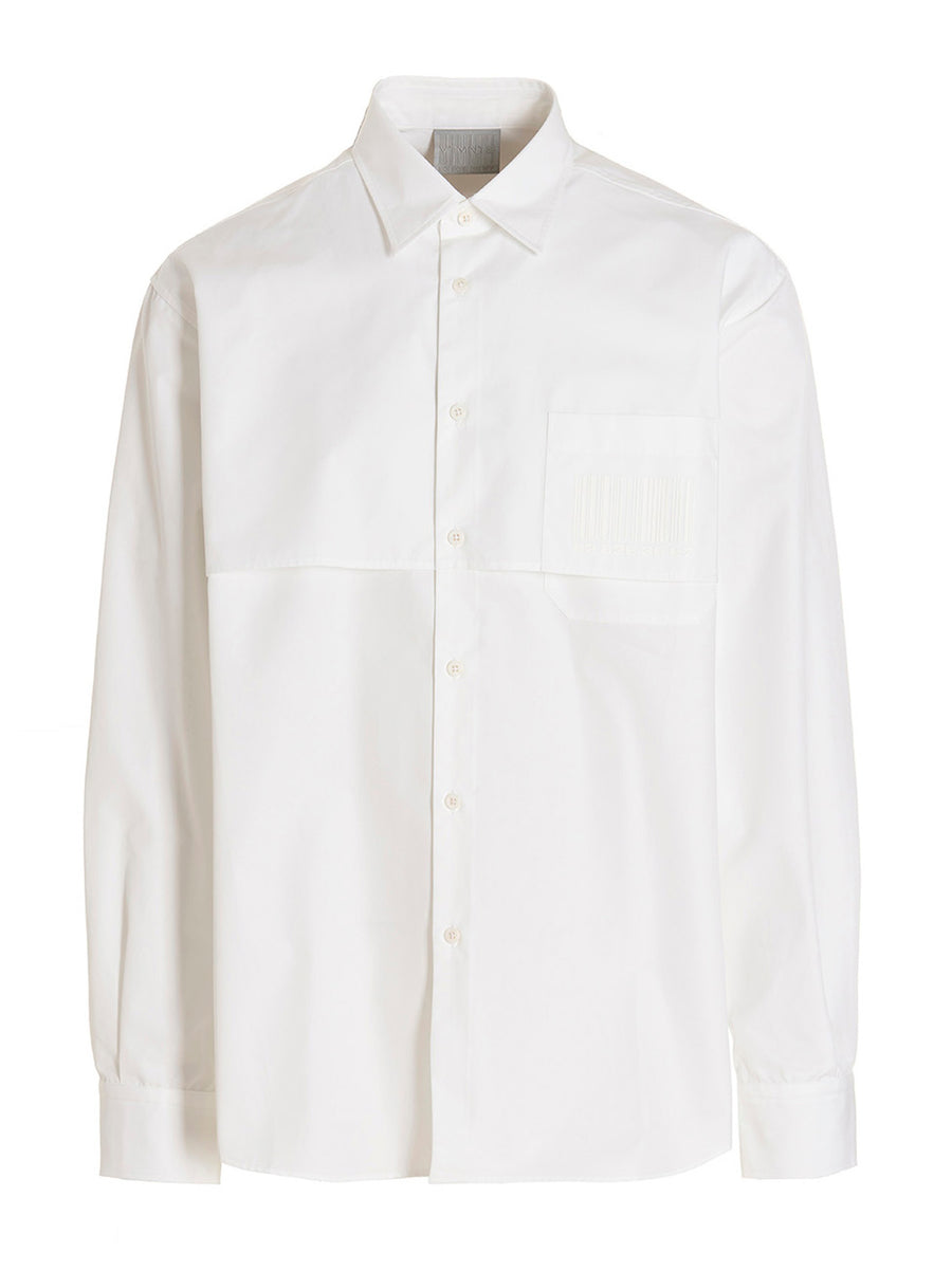 VTMNTS Weiße Baumwollbluse