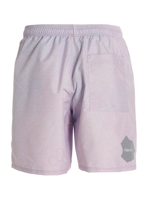 Objects IV Life Kurze Lila Shorts aus Polyethylen