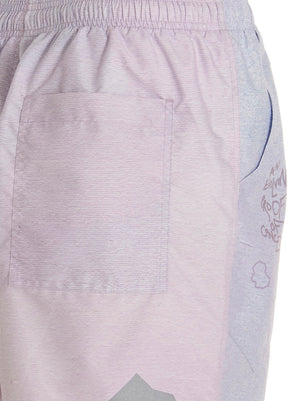 Objects IV Life Kurze Lila Shorts aus Polyethylen