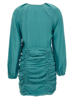 Ungaro Blaue Lyocell-Minirock