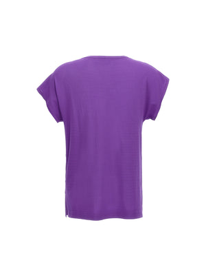P.A.R.O.S.H. Violettes Viscose-T-Shirt