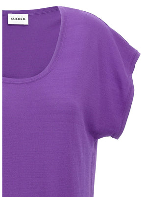P.A.R.O.S.H. Violettes Viscose-T-Shirt