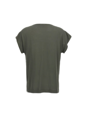 P.A.R.O.S.H. Bicolor Viscose T-Shirt