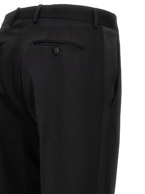 Lanvin Schwarze Wollhose