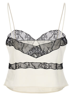 The Andamane Grüne Polyester-Bluse