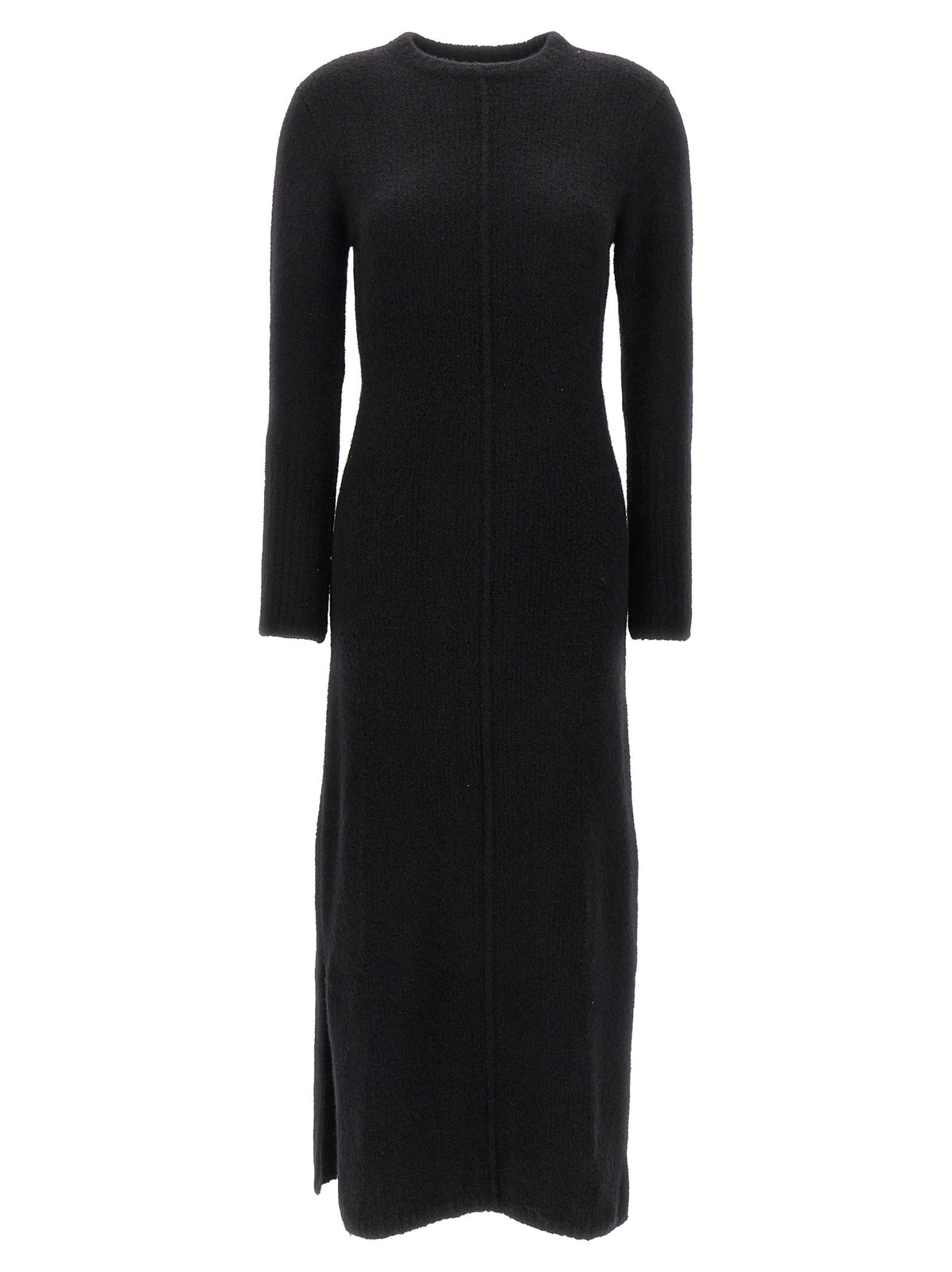 Loulou De Saison Langes schwarzes Kaschmirkleid