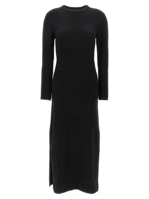Loulou De Saison Langes schwarzes Kaschmirkleid