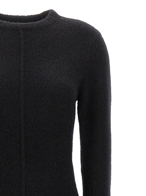 Loulou De Saison Langes schwarzes Kaschmirkleid