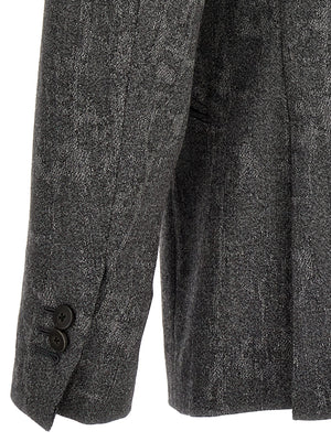 MAURIZIO MIRI Grauer Wollblazer
