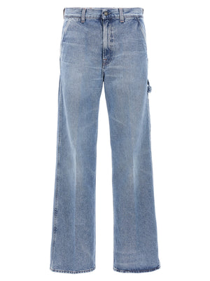 Made in Tomboy Blaue Baumwolljeans im Relaxed Fit