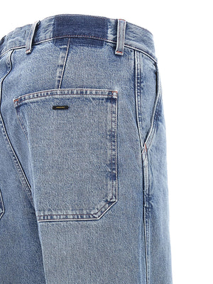 Made in Tomboy Blaue Baumwolljeans im Relaxed Fit