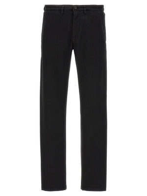 Department 5 Schwarze Baumwoll-Freizeithose