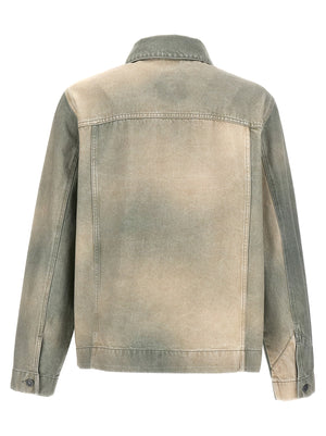 Objects IV Life Gelbe Baumwoll-Jeansjacke