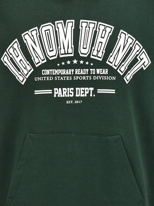 IH NOM UH NIT Zweifarbiger Baumwollpullover