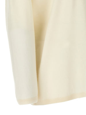 Max Mara Weicher Kaschmir-Cardigan in Weiß