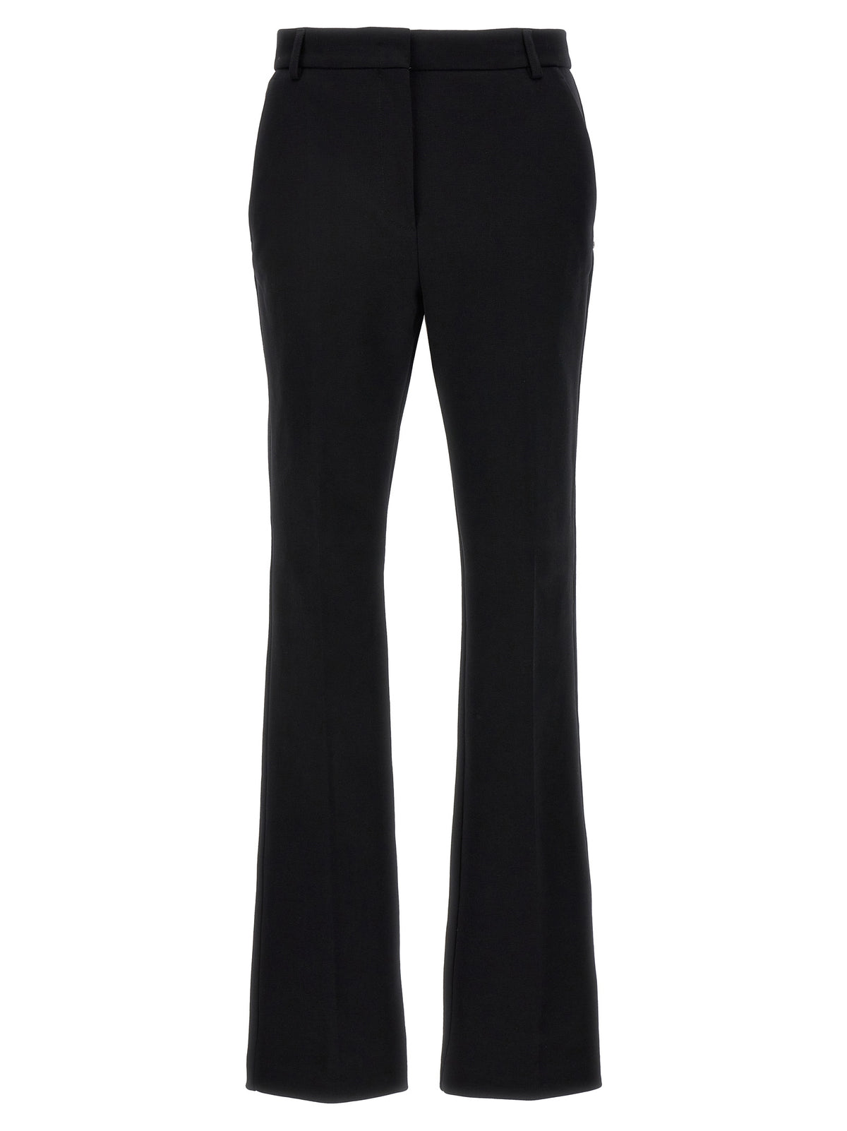 Sportmax Schwarze Baumwoll-Freizeithose