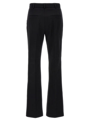Sportmax Schwarze Baumwoll-Freizeithose