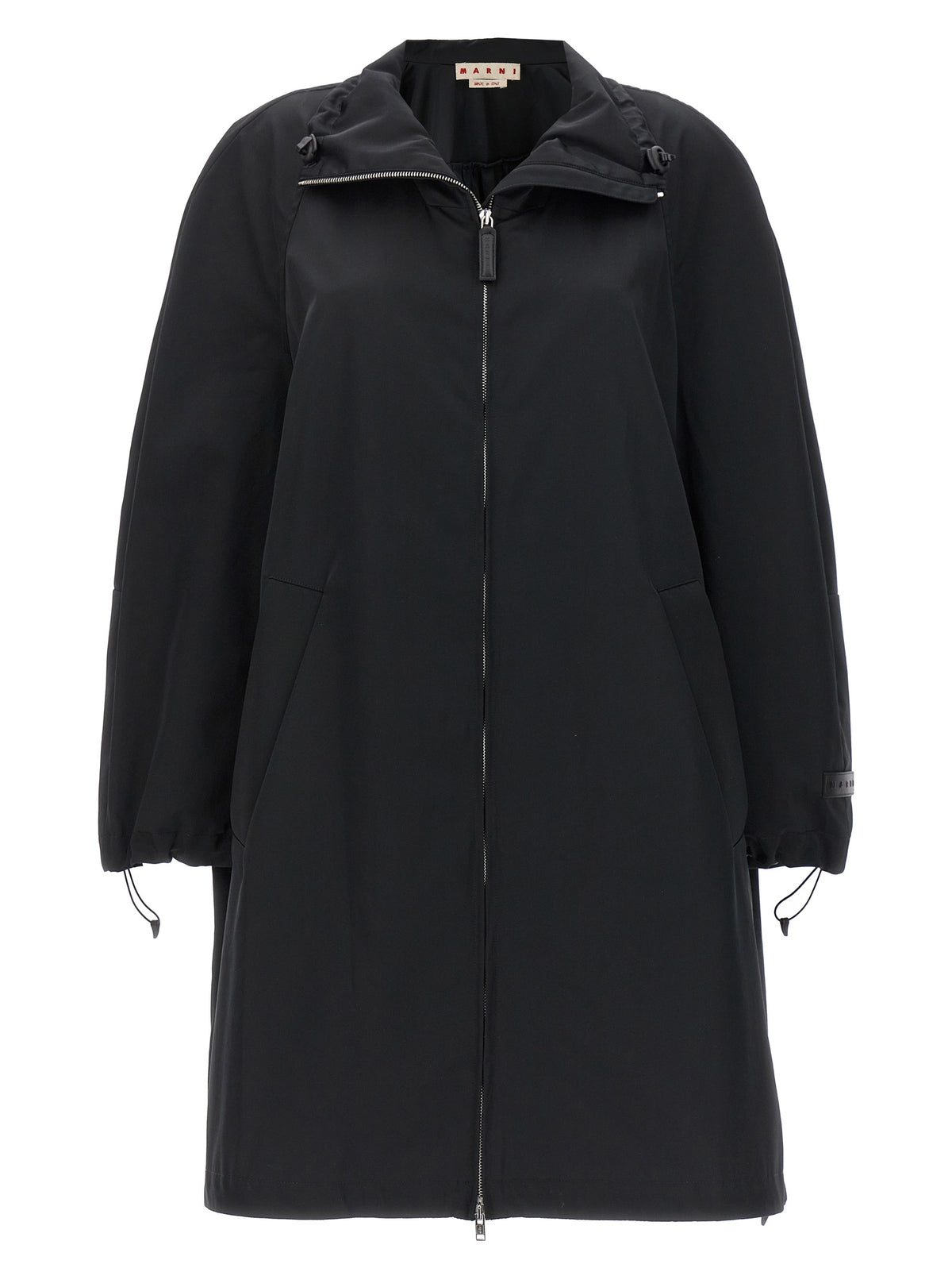 Marni Schwarzer Parka aus Polyester