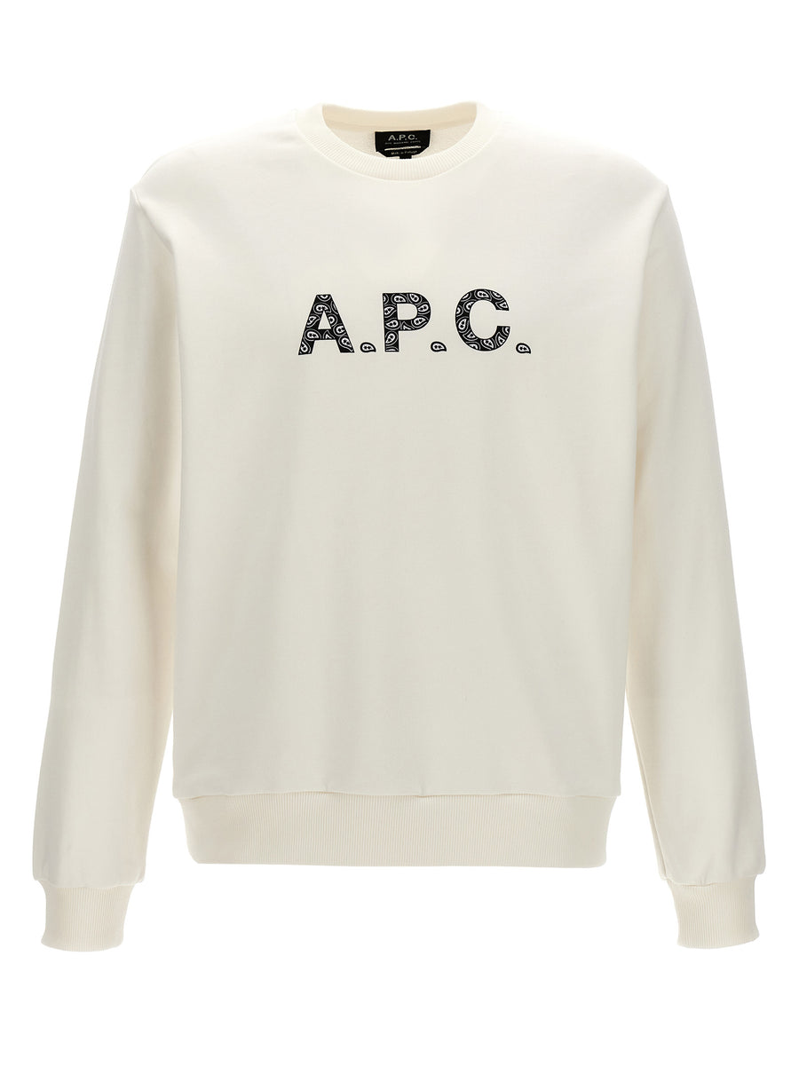 A.P.C. Zweifarbiger Baumwollpullover