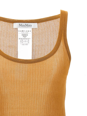 Max Mara Beige Seidentops