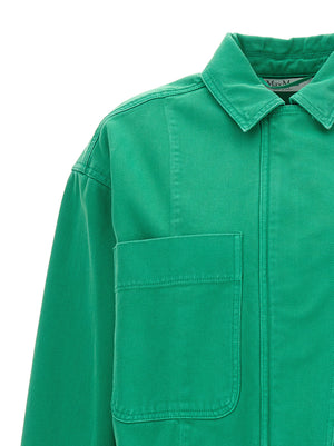 Max Mara Baumwolljacke in Zweifarbenoptik