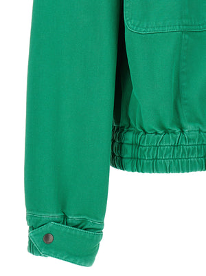 Max Mara Baumwolljacke in Zweifarbenoptik