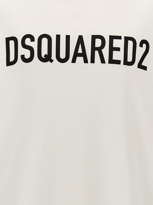 Dsquared² Zweifarbiger Baumwollpullover