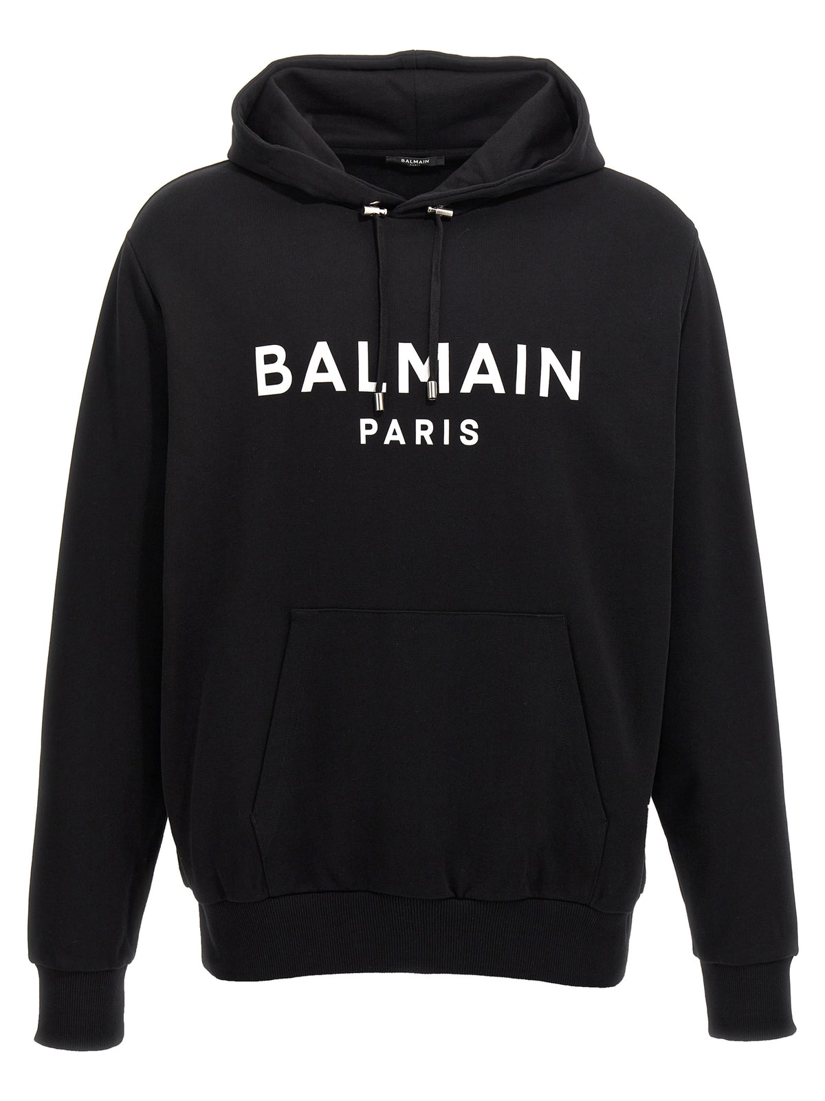 Balmain Zweifarbiger Baumwollpullover
