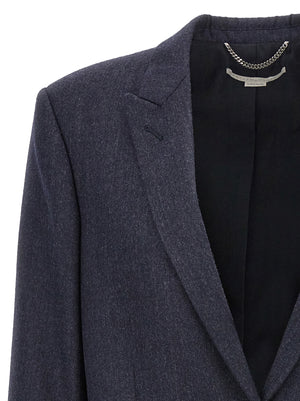 Stella McCartney Blauer Viskose-Blazer