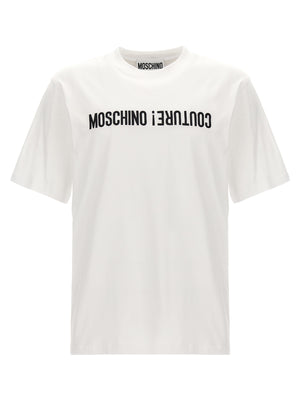 Moschino Bicolor Cotton T-Shirt