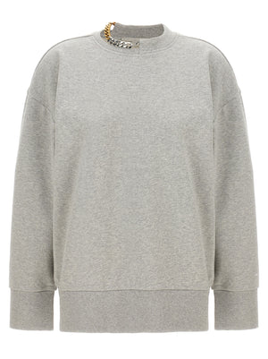 Stella McCartney Grauer Baumwollpullover