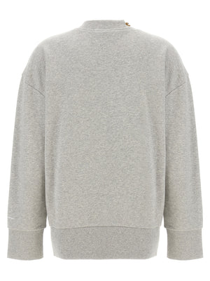Stella McCartney Grauer Baumwollpullover