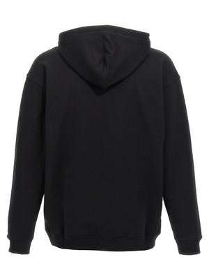 Moschino Zweifarbiger Baumwollpullover