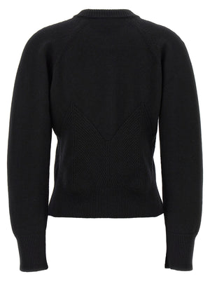 Alexander McQueen Schwarzer Wollcardigan
