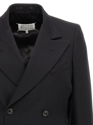 Maison Margiela Schwarzer Wollblazer