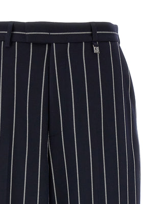 Giuseppe Di Morabito Blaue Freizeithose aus Polyester