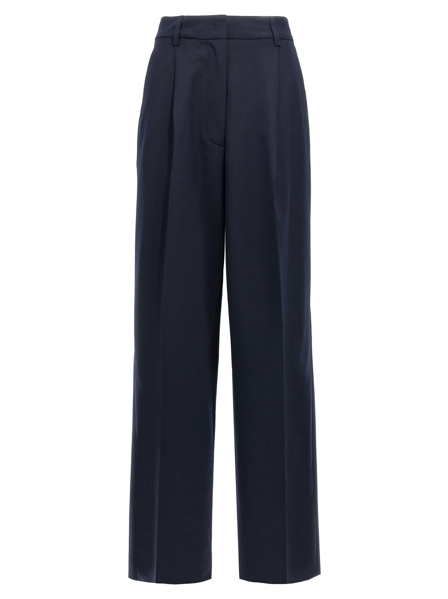 THELATEST Blaue Freizeithose aus Polyester