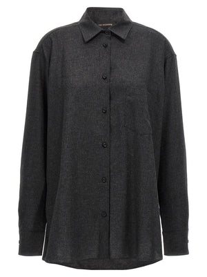 The Andamane Graue Wollbluse