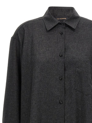 The Andamane Graue Wollbluse