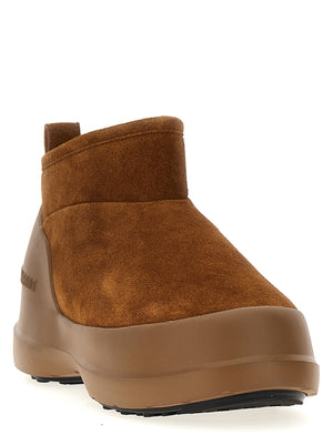 Moon Boot Braune Cowhide Stiefeletten