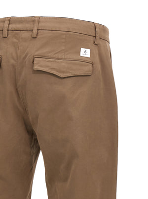 Department 5 Braune Baumwollhose für die Freizeit
