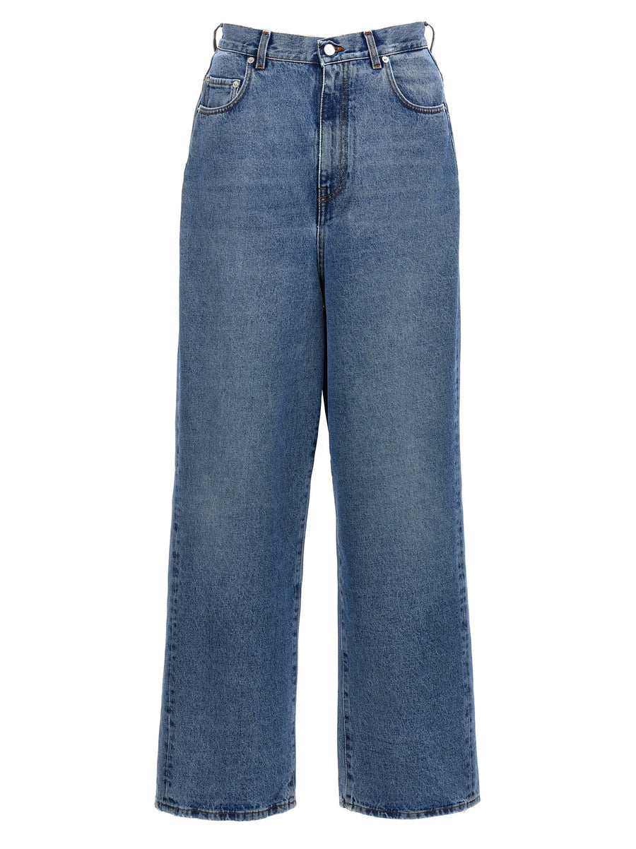 SÉFR Blaue Baumwolljeans Denim