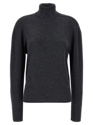 Burberry Grauer Wollcardigan